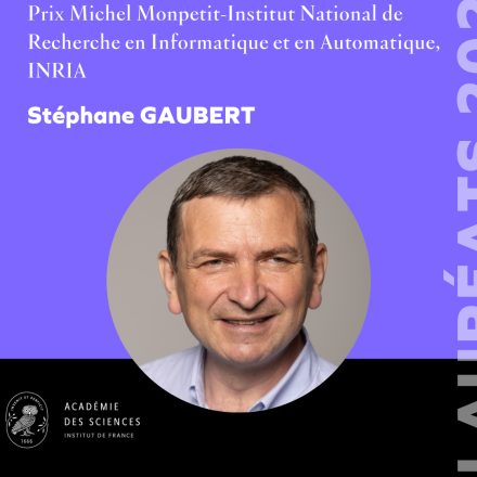 Stéphane Gaubert lauréat 2023 du prix Michel Monpetit - Inria de l'Académie des Sciences
