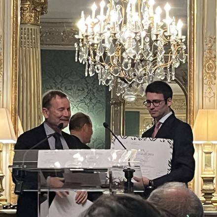 Thomas Bellotti, prix Paul Caseau 2024